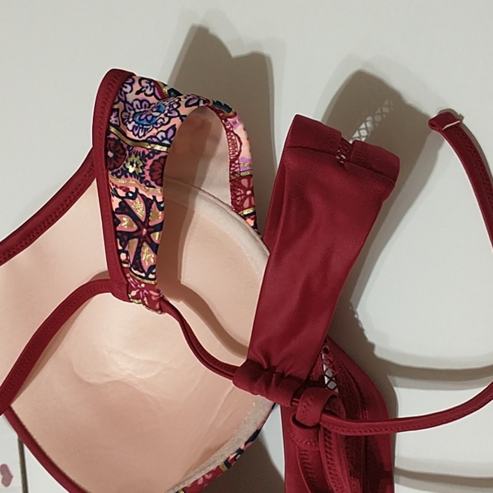 Shade & Shore swimsuit berry size 38B - Picture 8 of 14